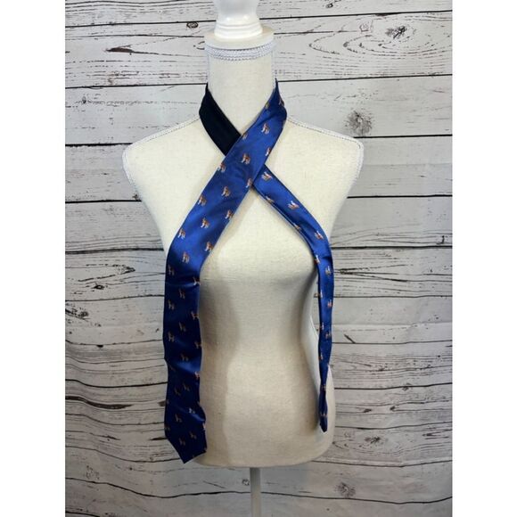 Men's Chaps Tie, Blue, One Size - Picture 1 of 4